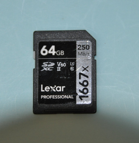 64gb lexar sdxc card - sdxc, for